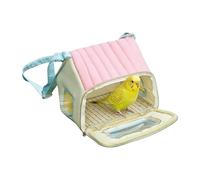Travel Carrier for Birds with Stainless Steel Tray Carrier