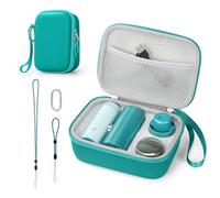 Travel Carrying Case Compatible with Shark ChillPill, Shockproof Hard Shell | 2 Interchangeable Wrist & Neck Lanyards, 5 Color Options to Match Your Fan, Portable Case for 3-in-1 Mist & InstaChill System