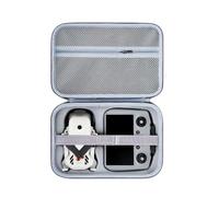 Travel Carrying Case for DJI Lito X1/Lito1,Waterproof PU Storage Bag Portable Organizer Protective Cover with Shoulder Strap for Lito X1/Lito1 Drone, Battery, RC Remote Controller Accessories (Grey)