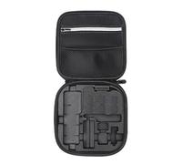 Travel Carrying Case for DJI Osmo Pocket 3/Pocket 4 Creator Combo, Portable PU Hard Shell Storage Bag, Waterproof Protective Cover with Magnetic Pad Camera Accessories (Pocket 4 Black)