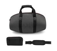 Travel Carrying Case for JBL Boombox 4 Speaker, Portable Hard EVA Case Speaker Protective Cover with Shoulder Strap and Side Pouch, Storage Bag for Boombox 4 Accessories
