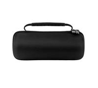 Travel Carrying Case for KEF MUO2 Speaker - EVA Hard Shell with Oxford Fabric, Soft Fleece Lining, Double Zipper, Inner Mesh Pocket & Comfort Handle for Portable Protection