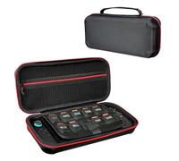 Travel Carrying Case for Nintendo Switch 2 2025, Large Volume Accessories Bundle Holder Anti Fall Shockproof Double Layer Hard Shell Protective Cover Pouch Waterproof Portable with Card Slots Black