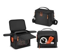Travel Carrying Case Padded Compatible with Jackery Explorer 300/240/290/290 Plus, Carrying Bag with Adjustable Shoulder Strap, Side Zipper, Portable Power Station Case with Pocket for Accessories