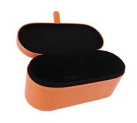 Travel Carrying Case, Splash Proof PU Leather Portable Hair Dryer Carrying Bag Hair Accessories Tools Storage Bag for Curling Irons and Hair Dryers Hairdryer Styler (#2)