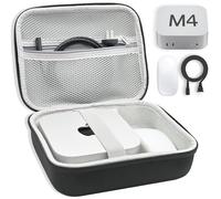 Travel Case for Apple Mac mini M4/M4 Pro, with Magic Mouse and Power Line Compartments - Portable Mac mini M4 Case for Business Travel, Mobile Office, Be on Tour