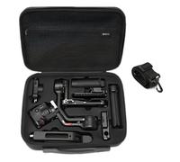 Travel Case for DJI RS 4 Kit Gimbal Stabilizer and Accessories, Portable Storage Bag Large Capacity Gimbal Stabilizer Protective Carrying Case with Shoulder Strap, 34.5*27*9.5cm (Black)