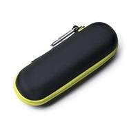 Travel Case for Philips OneBlade 360/Pro/Intimate Series - Hard EVA Storage Case for Electric Shaver, Beard Trimmer & Body Groomer with Accessories Organizer, Black&Green