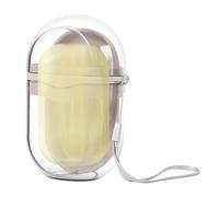 Travel Case for Soaps - Travel Soap | Portable Soap with Airtight Drainage and Seal | Waterproof and Transparent Soap Box for Campsite, Gym, Shower, Bathroom, Outlet