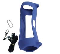 Travel Case Speaker, Protective Sleeve, Portable Storage Pouch, Outdoor Carry Bag, Shoulder Strap and Carabiner for Golf Cart Railing, Bike, Hiking, Camping, Beach, Picnic, 3.35x1.18x1.18 Inches