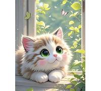 Travel Cat 300 Piece Jigsaw Puzzles for Adults, Colourful, Challenging & Brainteasing Adult puzzles 300 Pieces Plants, Fun jigsaws for The Whole Family 16x11 inch