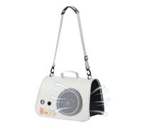Travel Cat Carrier Shoulder Bag - Spacious Pet Transport Tote, Comfortable Carry Strap Design, Portable Animal Storage Solution | Veterinary Visits, Road Trip Journeys, Outdoor Exploration, Shorts