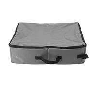 Travel Cat Litter Box, Portable Foldable Litter Box with Lid, Oxford Cloth, Scratch Collapsible Cat Litter Box for Car Travel, Includes Handheld Grips and Hook