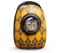 Travel Cat x Argylle Backpack Carrier - Airline Approved Cat Carrier for Small Cats, Kitten - Premium Argylle-Inspired Cat Backpack for Outdoor, Travel, Hiking (Argylle Replica Backpack)
