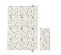 Travel Changing Mat by Mama Shack - Foldable Baby Changing Mat - Lightweight & Waterproof - Ideal for On-The-Go Nappy Changes (Goose & The Ladybird)