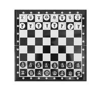 Travel Chess Set - Foldable Magnetic Chessboard Game | Portable ABS Chess Set with Safe Pieces, Strategy Game for Kids, Adults, Beginners, Professionals, Home & Outdoor Learning