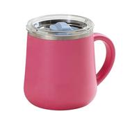 Travel Coffee Cup - Stainless Steel PP Polystyrene Silicone 450ml | Waterproof Coffee Cup, Insulated Water Cup | Hot & Cold Glasses for Tea, Milk, Juice, Home, Office, School, Apartment,