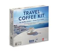 Travel Coffee for The Coffee Lover, Brew 6 Cups of Hand Roasted Specialty Coffee on the go and as Travel Back-Pack. Enjoy Fresh Rich Specialty Coffee Anywhere, Anytime