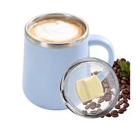 Travel Coffee Mug - 450ml Stainless Steel Leakproof with Lid,Coffee Travel Mugs Drinking Cups,for Hot Cold Drinks Milk Juice Home Office School Dorm Apartment Camping Sports