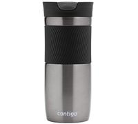 Travel coffee Mug Stainless Steel Thermal Vacuum Flask LID leakproof tumbler .