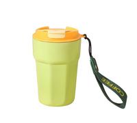 Travel Coffee Mug Tumbler with 360° Sealing Shaker Bottles for Protein Mixes Lined Insulated Stainless Steel Cold Brew Iced Coffee Cup for Women Men Her Him 15oz SimpleModern Vacation Cup (Green, A)