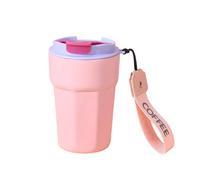 Travel Coffee Mug Tumbler with 360° Sealing Shaker Bottles for Protein Mixes Lined Insulated Stainless Steel Cold Brew Iced Cup Women Men Her Him 15oz Large Drinking Glasses 64oz (A)