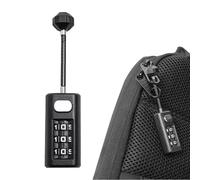 Travel Combination Locks - Resettable 3-Digit Security Padlocks for Suitcase, Backpack, and Luggage, Durable -Style Lock for Men, Women, Teens, Kids, Family, Friends, and Coworkers