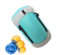 Travel Compressor Bags - 20D Nylon Shell Waterproof Stuff Bags | 5-18L Anti-Tear Travel with Fixed Strap, Compact Packing Cubes for Sleeping Bags, Winter Clothes