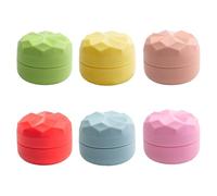 Travel Containers for Toiletries, 20ml Silicone Cream Jars, Refillable Leak-Proof Travel Accessories for Cosmetic Makeup Lotion Face Body Cream
