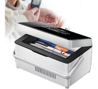 Travel Cooler, Insulin Cooler, Refrigerator, Insulin Refrigerator Box, Portable Insulin Refrigerator Box, LCD Display Screen, Portable Refrigerated Truck, PETI Insulin Cooler Box