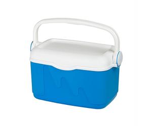 Travel Cooler Refrigerator Ergonomic Design 10 L Blue Portable Ice Box