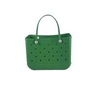 Travel Cosmetic Bag, EVA Beach Bag, Large Capacity Multi-Color Handbag, 3 Sizes(Green,M)