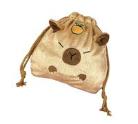 Travel Cosmetic Bag Large Capacity Makeup with Drawstring Capybaras Toiletry Makeup Accessories Organizers Gifts Capybara Cosmetic Pouch Bag