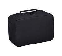 Travel Cosmetic Bag - Modern Separation Between Wet and Dry | Travel Makeup Bag for Storing Cosmetics | For Boyfriends, Husbands, Travellers, Teenagers, Facial Cleanser, Black, Please refer to the