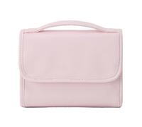 Travel Cosmetic Bag | Waterproof Cosmetic Case with Handle | Large Capacity Cosmetic Organizer Unisex Toiletry Bag for Bathroom Shower Hotel Outdoor Airplane Travel, pink, Please refer to the