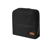 Travel Cosmetic Bag Waterproof Leather Makeup Storage Bag with Hanging Function and Compartments for Women Men Travel Office Home Large Makeup Bags Organiser Practical Portable, black, Modern
