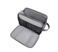 Travel Cosmetic Bag Waterproof Travel Toiletry Bag Dry Wet Separation Large Capacity Ladies Women Lightweight Cosmetic Makeup Bag Handbag for Travelling(Grey)