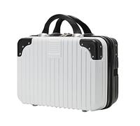 Travel Cosmetic Case Organizer Large Makeup Bag with Adjustable Compartment Soft Silicone Handle Multifunctional for Cosmetics Brushes Toiletry Jewelry Electronic Accessories Use