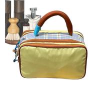 Travel Cosmetics Compact Pocket Makeup Organizer Waterproof Cultural Bag | Hanging Cosmetic Bag, Organizer Durability with Large Capacity, Travel Culture Bag