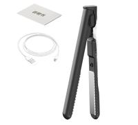 Travel Curling Iron - 17x2.2x2.2cm Hair Styling Tool, Portable USB Charging Straightener, Fast Heating Curling Wand for On-The-Go Beauty | Short Long Hair Styling Compact Flat Iron Quick Heat Design