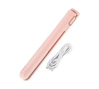 Travel Curling Iron - Duals Purpose Cylinder Plates, 2 in 1 Thermal Styler Device, 17.0x2.2x2.2cm Miniature Hair Alignment Wand, Ceramic Coated Heating Barrel | Smoothing Tool for Models & Tourists