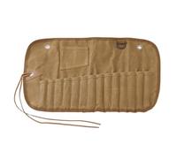 Travel Cutlery Case Organizer Tableware Storage Hanging Bag Portable Fork Spoon Roll Up Bag Camping Equipment Pouch, 14 Holes