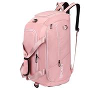 Travel Date for Men-Weekender Large Capacity Shoulder with Multiple Compartments-Ideal for Gym, Sports or Night Trips-Heavy Duty Carrying for Clothing, Shoes and Outdoor Adventures, pink, Please refer