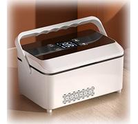 Travel Diabetic Medicine Refrigerator Cooler InsulinCase Portable Car Fridge Medical Cool Box Insulin Needles And Vials Storage LED Display 23.5x15.5x12.6cm