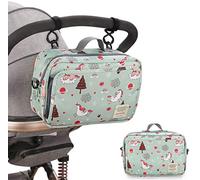 Travel Diaper Bag, Baby Stroller Organizer Multipurpose Baby Bag Waterproof Diaper Tote Bag for Boys Girls (Pony)