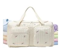 Travel Diaper Bag | Multi-Pocket Adjustable Strap | Storage Pouch Tote Bag With Zipper | for Picnic Camping Hiking Climbing Fishing Hotel Hospital Daily Mother Parent
