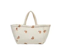 Travel Diaper Storage Bag Embroidery Pattern Handbag Pushchair Hanging Bag for Women Large Capacity Fashion Mom Embroidered Mom