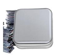 Travel Disc Holder, Small Storage Case, Portable Organizer with Slot Feature, Electronics Organizer Case, Compact Disc Box with Easy Carry, Music Storage for Home Rv Vacation