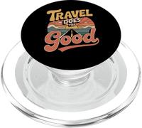 Travel Does The Good Adventure Mindset Trip - PopSockets PopGrip for MagSafe