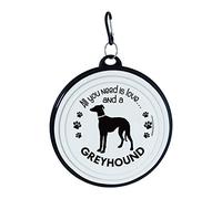 Travel Dog Bowls - Collapsible Bowl - Large Dogs (Greyhound)